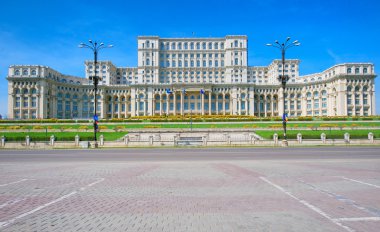Bükreş Romanya Parlamento Sarayı