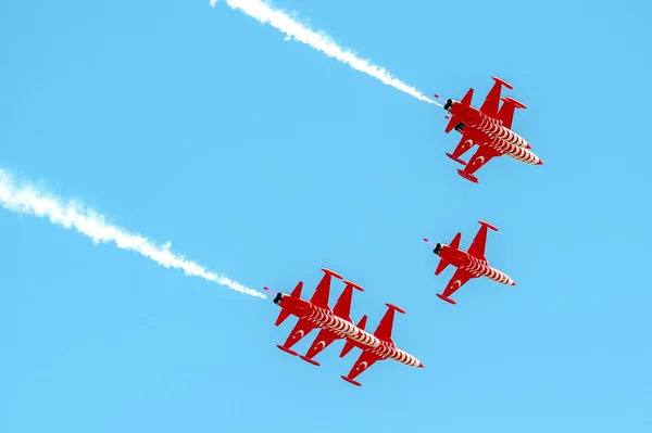 Turkse sterren demoteam — Stockfoto