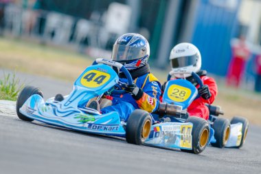 Ulusal karting Şampiyonası 2012 yarışan pilotlar