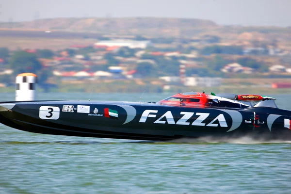 Barca del team Fazza — Foto Stock