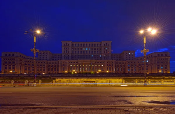 Sarayı Meclis, bucharest, Romanya — Stok fotoğraf