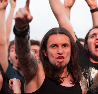 Fans at Linkin Park Live concert