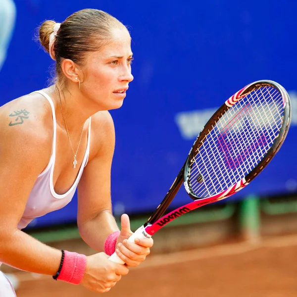 Tenis odtwarzacz madalina gojnea — Zdjęcie stockowe