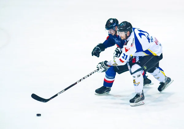 Ishockeyspillere – stockfoto