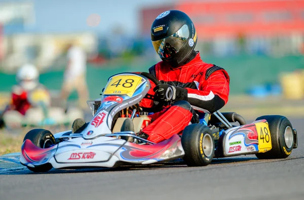 Kart pilóta — Stock Fotó