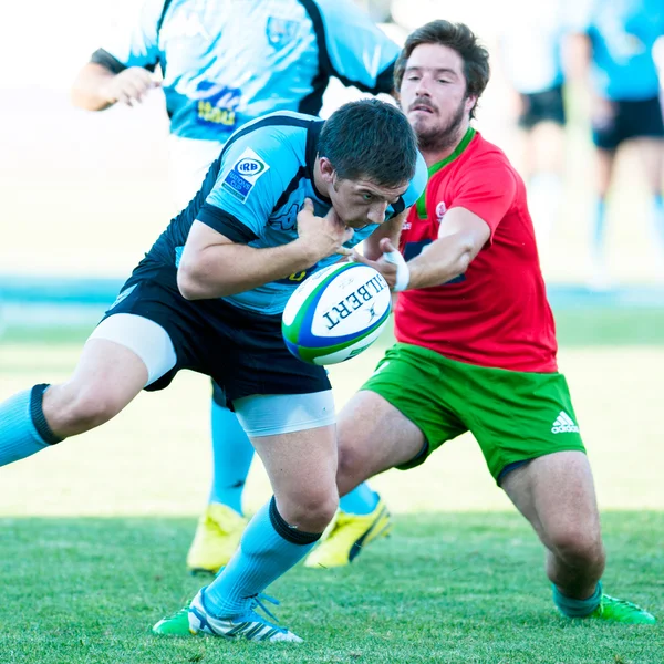 Jogadores de rugby — Fotografia de Stock