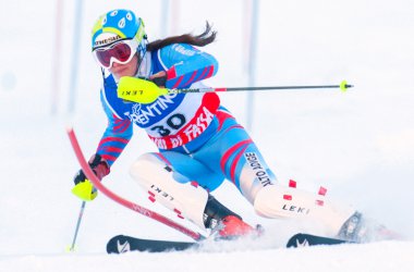 Pozza di fassa, İtalya - 30 Aralık: tanımlanamayan katılımcısı