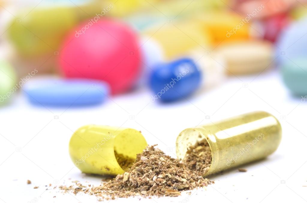 herb pills