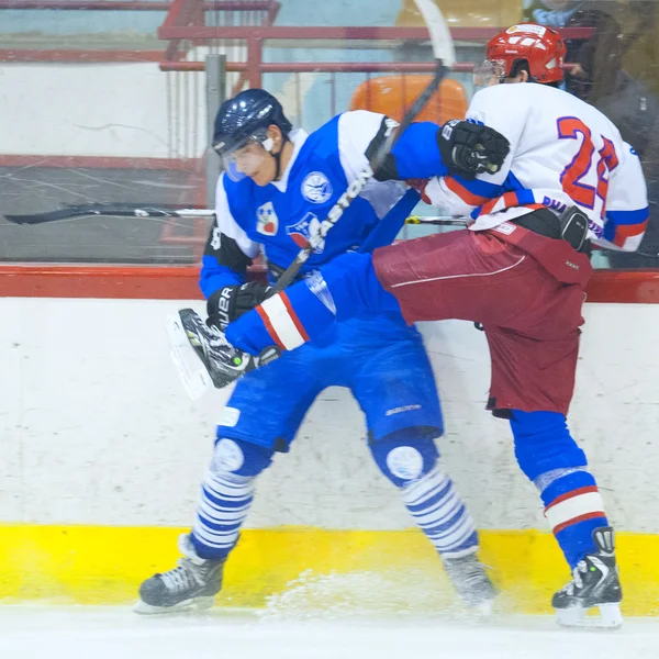 Galati, Roemenië - 17 november: niet-geïdentificeerde hockey spelers compe — Stockfoto