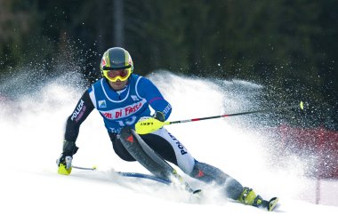 Pozza di fassa, İtalya - 30 Aralık: tanımlanamayan katılımcısı