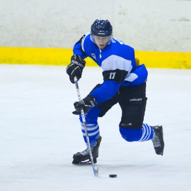 Galati, Romanya - 17 Kasım: tanımlanamayan hokey oyuncusu c