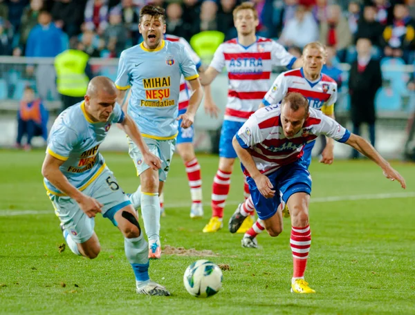 Giocatori di calcio — Foto Stock