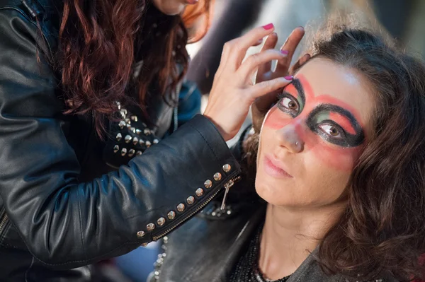 Make-up session — Stock Photo, Image