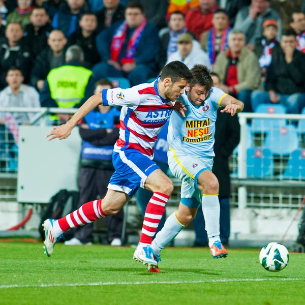 Giocatori di calcio — Foto Stock