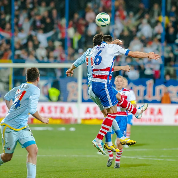 Jugadores de fútbol — Foto de Stock