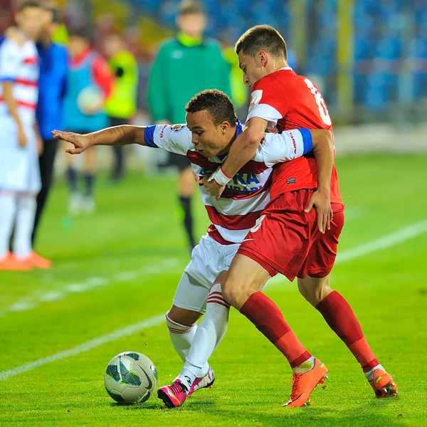 Futbol Oyuncuları — Stok fotoğraf