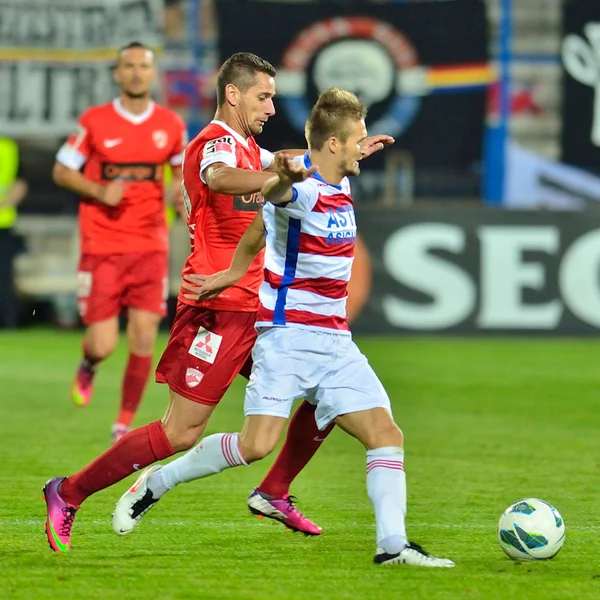 Voetbalspelers — Stockfoto