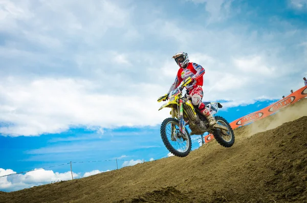 Motociclista — Fotografia de Stock