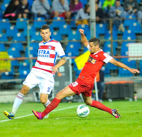 Giocatori di calcio — Foto Stock