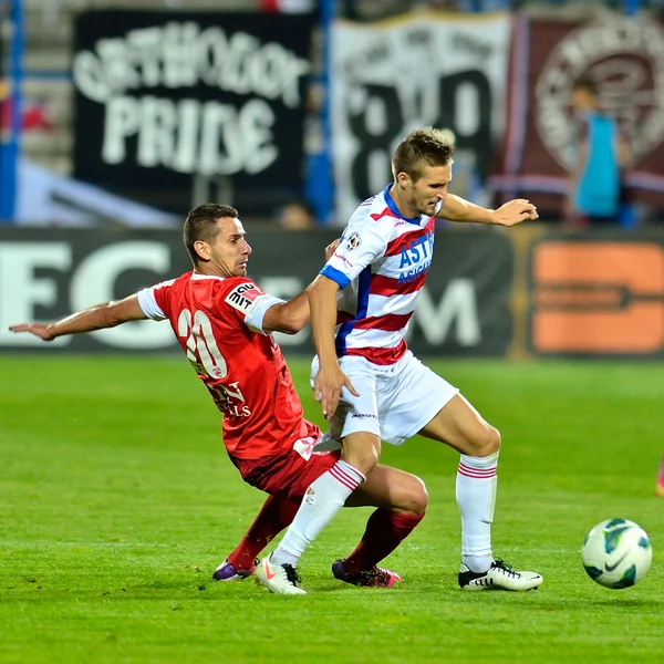 Giocatori di calcio — Foto Stock