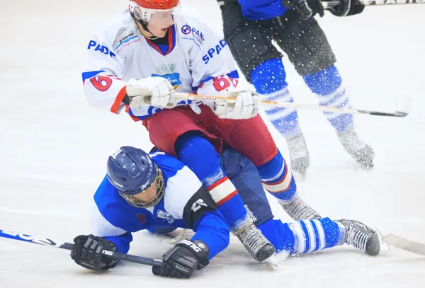 Jugadores de hockey — Foto de Stock