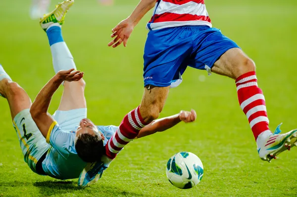 Partita di calcio — Foto Stock