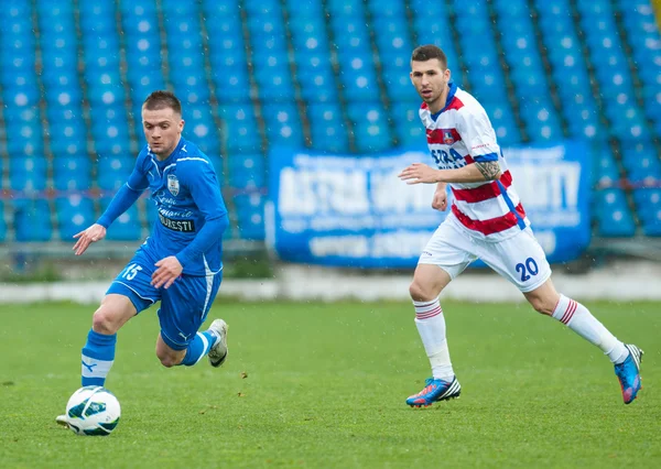 Giocatori di calcio — Foto Stock