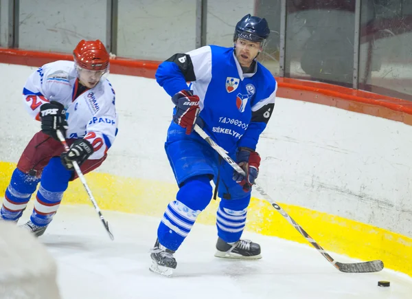 Hockeyspelers — Stockfoto