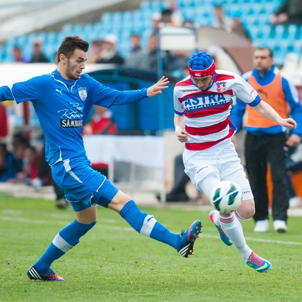 Voetbalspelers — Stockfoto