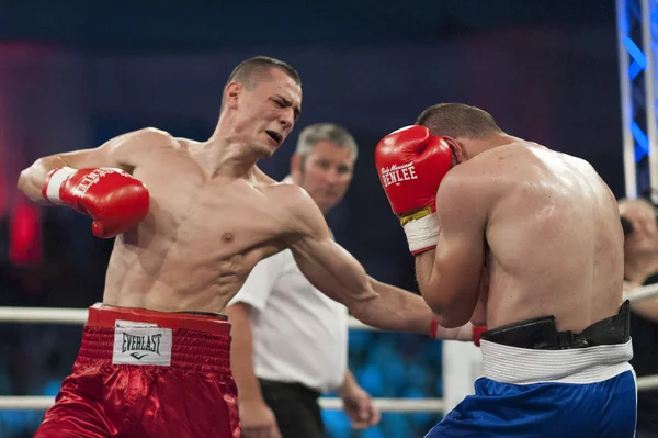 Jogo de boxe — Fotografia de Stock