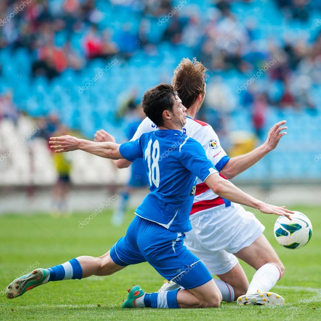 Steaua Bucharest Footballers Editorial Photography - Image of