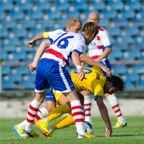 Giocatori di calcio — Foto Stock