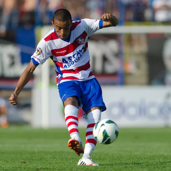 Unbekannter Fußballspieler — Stockfoto