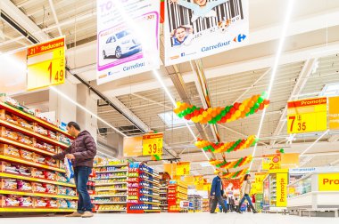 Carrefour hipermarket fotoğrafları