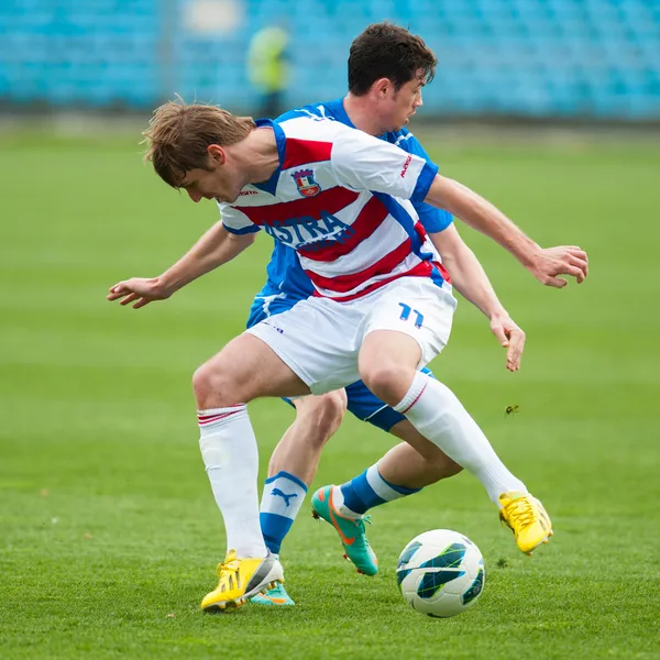 Voetbalspelers — Stockfoto