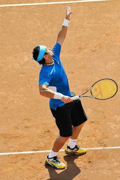 Niet-geïdentificeerde tennisser — Stockfoto