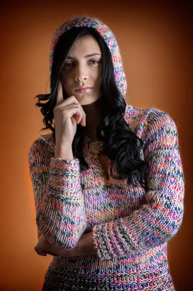 Retrato de mujer joven — Foto de Stock