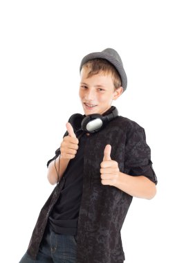 siyah tişört giyen Avrupa adam