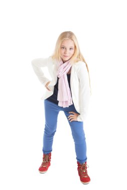 uzun sarı saçlı güzel kız