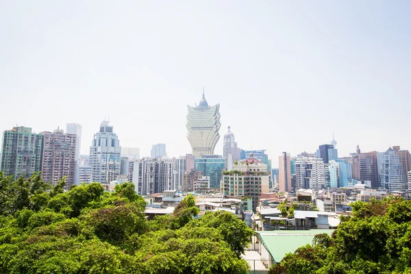 Vista de la calle de la ciudad en Macao —  Fotos de Stock