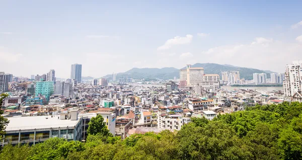 Pemandangan dari menara TV CIRCA di Shanghai — Stok Foto