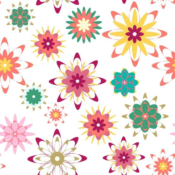 Bloemen achtergrond — Stockvector