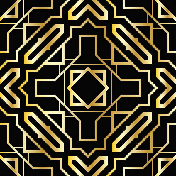 Art deco geometrik desen