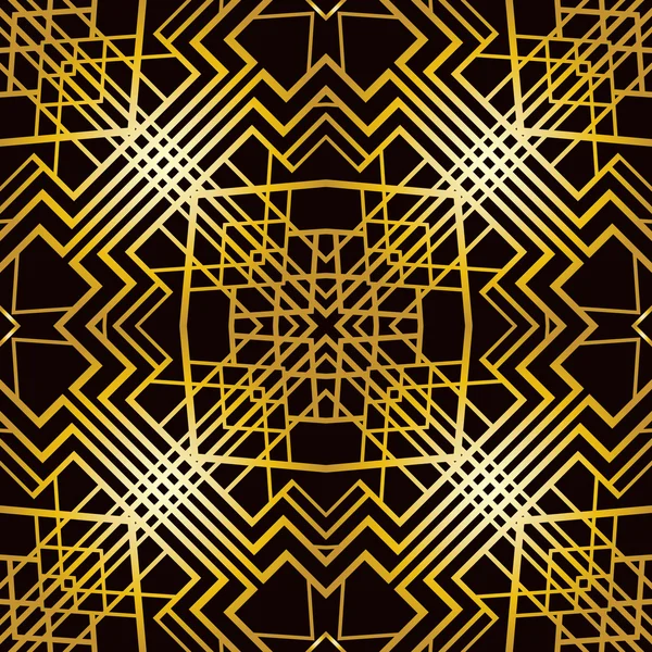 Art Deco geometrisches Muster — Stockvektor