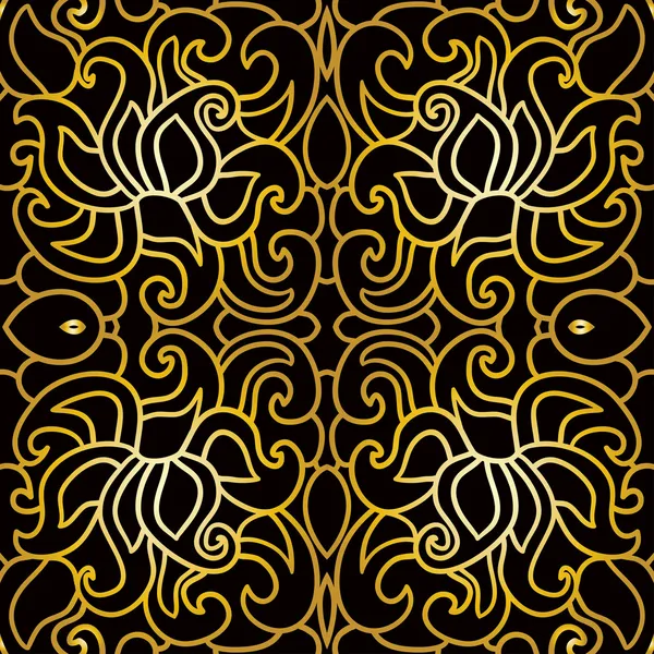 Abstract pattern in art deco style — Stock Vector