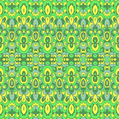 oryantal renkli desen