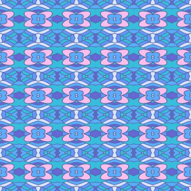 oryantal renkli desen