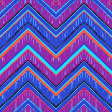 Chevron zig zag deseni