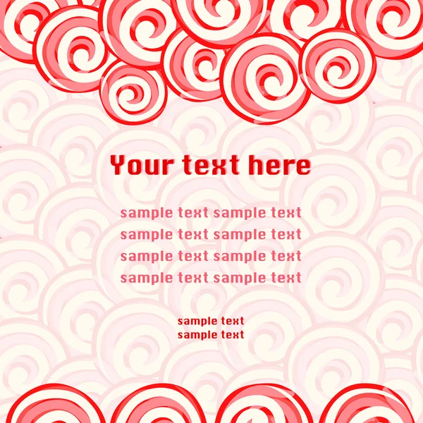 Lollipops motif fond — Image vectorielle