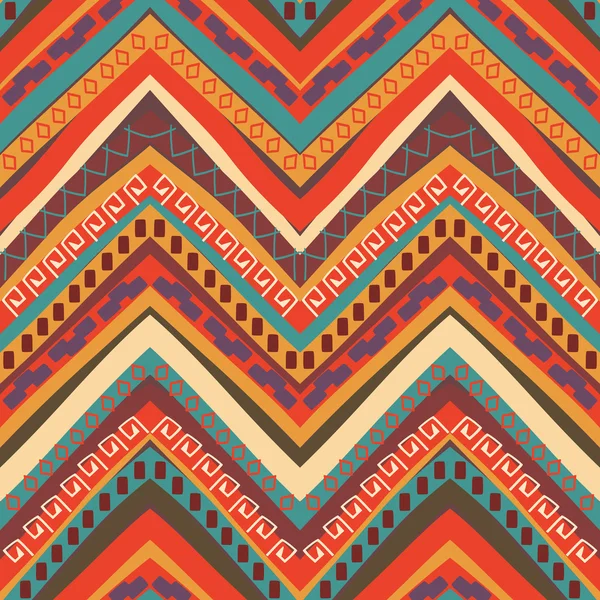 Colorful aztec pattern — Stock Vector